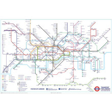 Transport For London London Underground Map Maxi Poster
