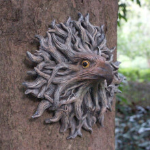 Lifelike Resin Eagle Pendant