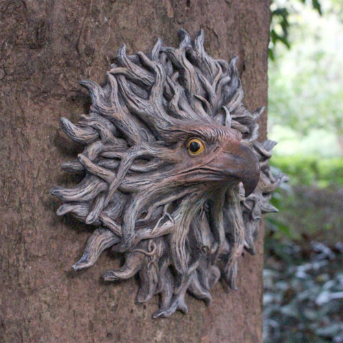 Lifelike Resin Eagle Pendant