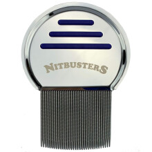 Nitbusters Infinity Stainless Steel Metal Headlice Nit Removal Comb with Spiral