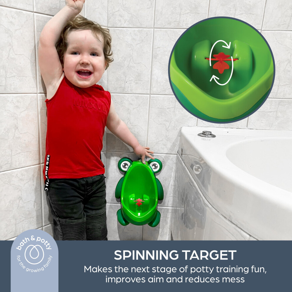 Dreambaby Peepod Toilet Training Urinal Frog Squatty Potty With Remov