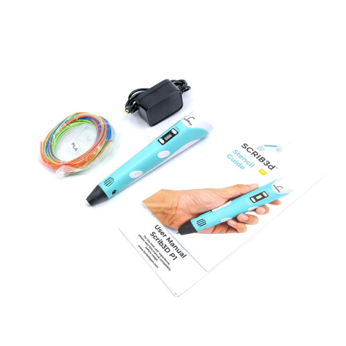 SCRIB3D P1 3D Printing Pen with Display - Includes 3D Pen 2