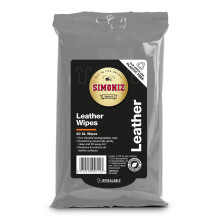 Simoniz Leather Car Wipes, Eco Friendly Biodegradable Car Cleaning Wipes To Restore & Protect Car Interior, Essential Car-Cleaning Products