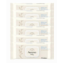 AVEENO Baby Daily Care Wipes - Cleanse Gently and Efficiently - Baby Wipes - Bab