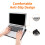 Amazon Basics Ventilated Adjustable Ergonomic Laptop Stand 2