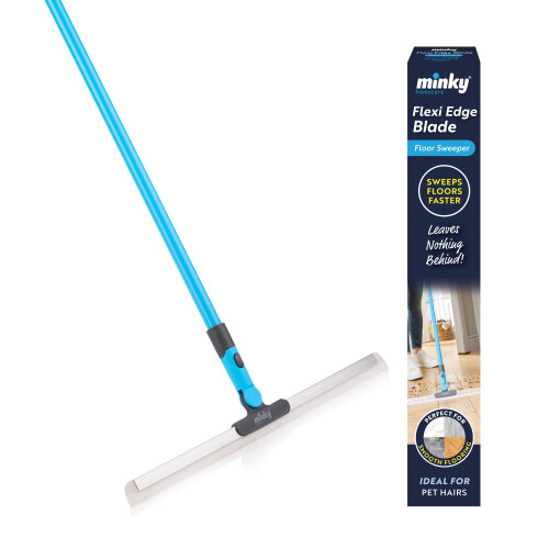 Minky Minky Flexi Edge Blade Floor Sweeper - Flexible 180 Rubberised Blade