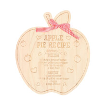 Something Different Apple Pie Recipe Serving Board