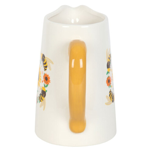Something Different Ceramic Bee Summer Flower Jug 1