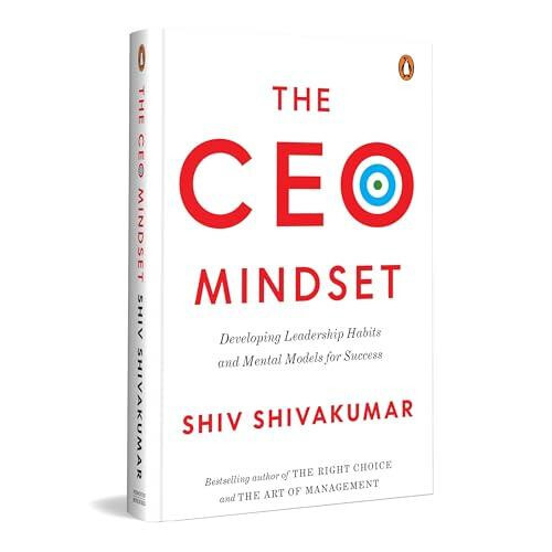 The CEO Mindset by Shiv Shivakumar Hardcover Book