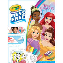 CRAYOLA Color Wonder - Disney Princess Colouring Mess-Free Book (Inclu