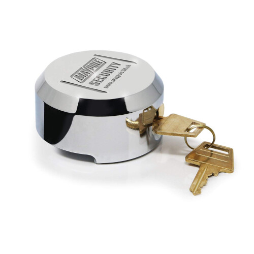 Maypole Heavy Duty Security Lock Suitable For Vans, Sheds & Garages Rust Resistant Chrome 2 kg 2