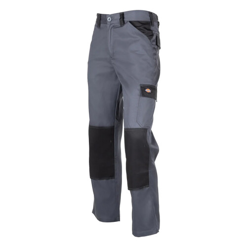 Dickies (34R, Grey) Dickies Mens Everyday Contrast Panel Trousers 1