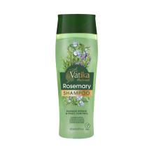 Vatika Natural Rosemary Shampoo, 425 ml, Shampoo for all Hair types, Anti-dandruff Shampoo, Promotes Hair Growth, Nourishes & Conditions Hair, with R