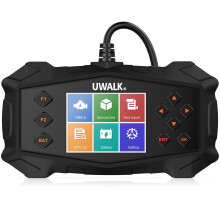 OBD2 Scanner Car Code Reader: Car Diagnostic Tool with Battery Health & Carbon Deposition Test - OBD Car Engine Light Fault Code Reader for Auto BMW F