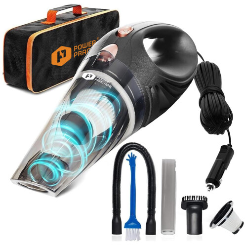 ThisWorx Car Vacuum Cleaner - Portable, Lightweight, Powerful, Handheld Vacuums