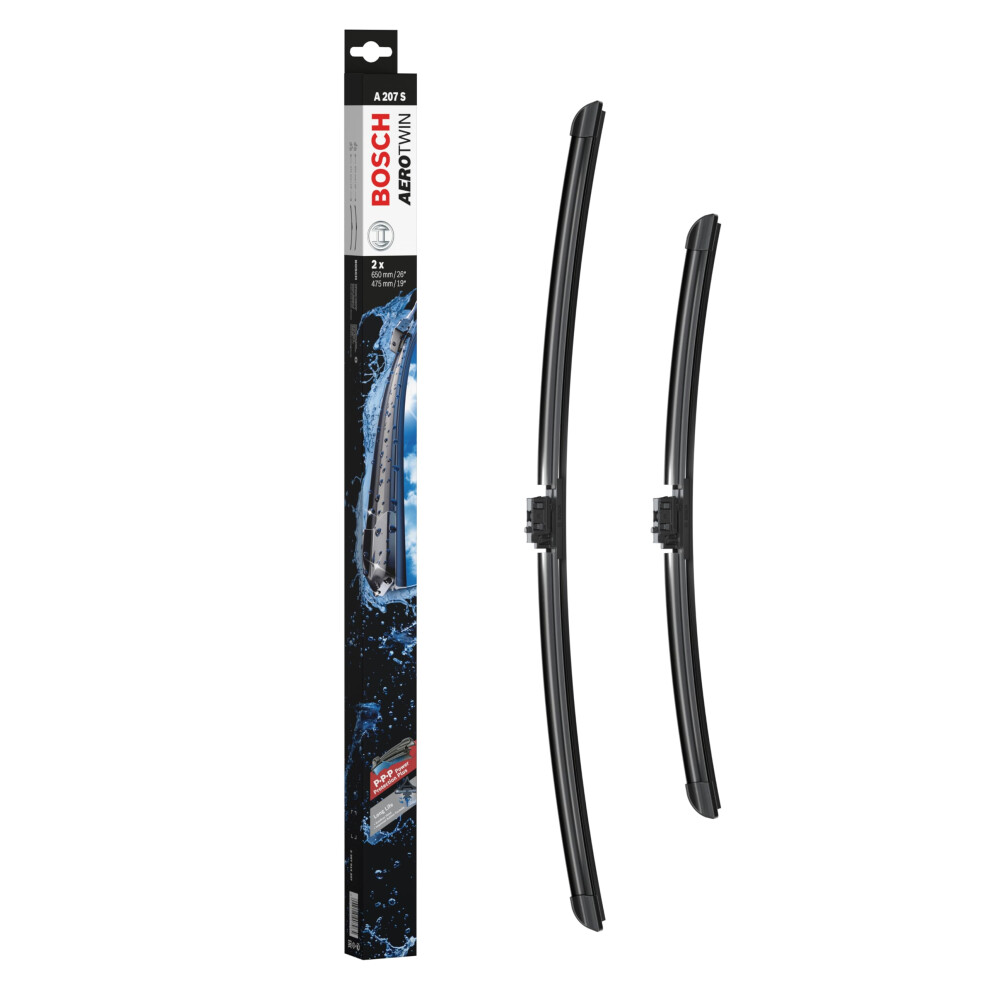 Bosch Wiper Blade Aerotwin A207s, Length: 650Mm/475Mm Set Of Front Wiper Blades