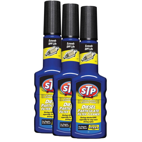 Stp STP Diesel Particulate Filter Cleaner - 3x200ml = 600ml