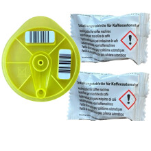 Quailitas Service T-Disc and 2 Descaling Tablets Compatible with Tassimo Bosch Coffee Machines