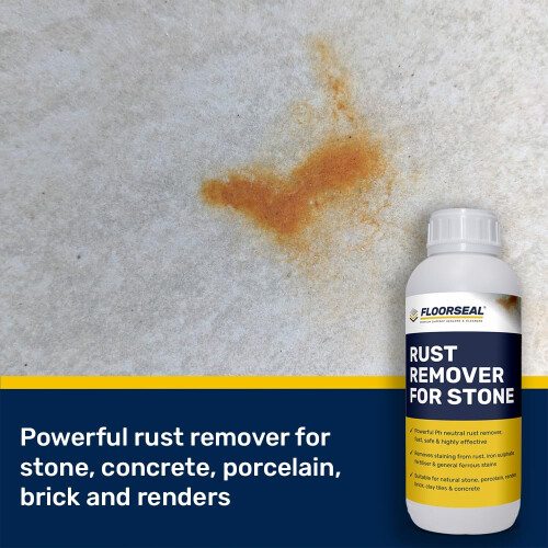 Rust Remover for Stone – Suitable for Porcelain, Sandstone Pavers, 1
