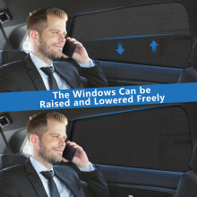 BEGKYA Car Window Shades for Baby UV Protection 2Pcs Universal Sun Sha