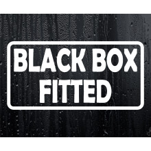 Car Sticker Black Box Fitted Novelty Bumper Window Boot Door Young Driver Decal Present