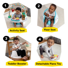 Baby Einstein SuperSeat Touch of Tunes 3in1 Activity Seat with Music