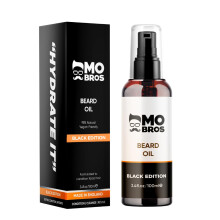 Mo Bros Beard Oil 100ml - Black Edition. Cologne Inspired. Nourishing and Condit