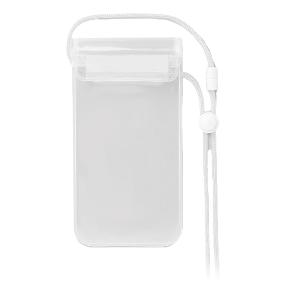 (One Size, Transparent ) Midocean Colourpouch Waterproof Phone Pouch White 5063750349046