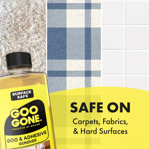 Goo Gone MacGG12 Original Surface Safe Liquid Remover Yellow 2