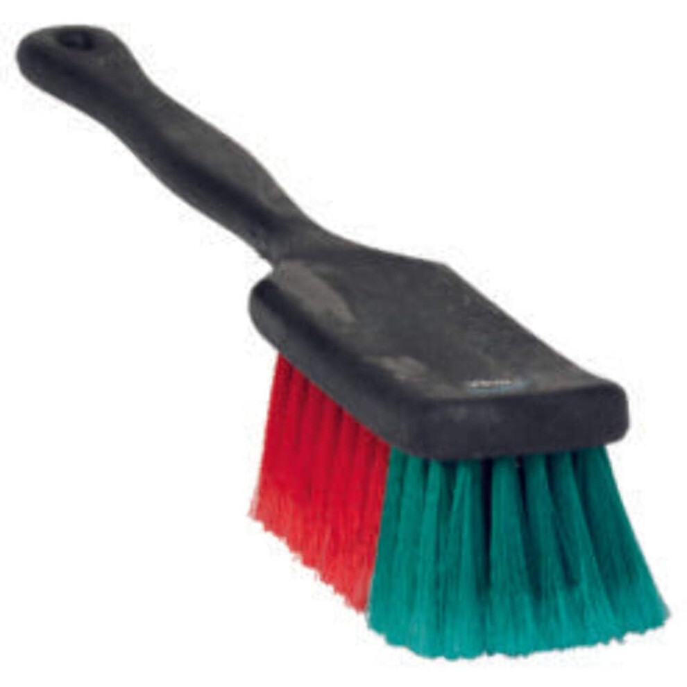 Vikan 522252 Vehicle Brush With Long Handle, Soft/Split, 420 Mm Length, 65 Mm Width, 65 Mm Height Black 5000326450614