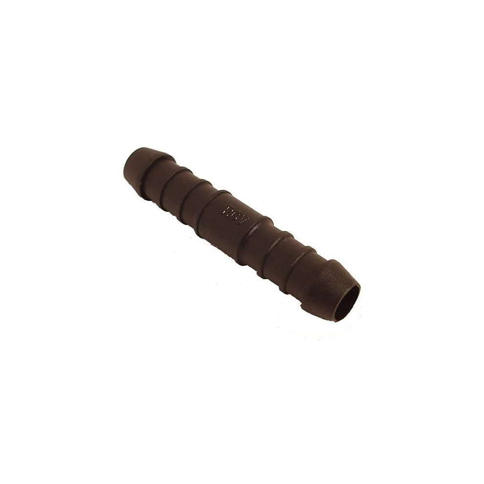 2X 10Mm 3/8" Straight In-Line Hose Tube Pipe Connector Joiner Air Fuel Water - Free First Class Uk Postage! 5051226452802