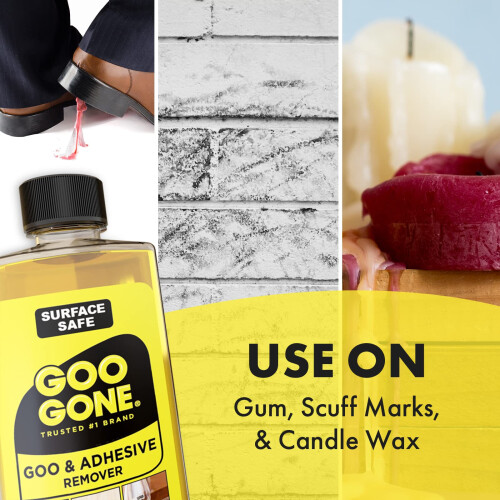Goo Gone MacGG12 Original Surface Safe Liquid Remover Yellow 2