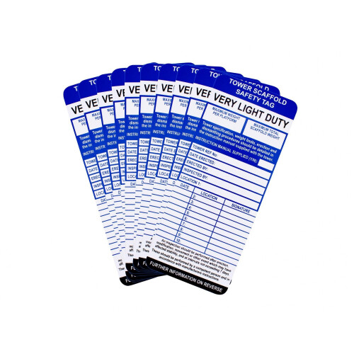 Scan Tower Tag Inserts Pack Of 10