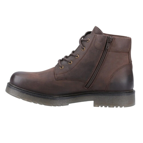 (7 UK, Brown) Amblers Mens Bath Leather Boots 2