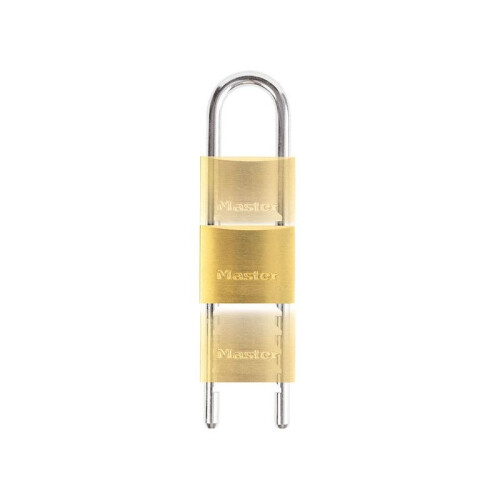 Master Lock Master Lock Solid Brass 50mm Padlock With Adjustable Shackle