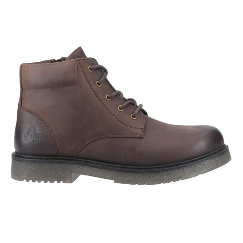 (11 UK, Brown) Amblers Mens Bath Leather Boots 2