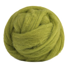 100g Wol Roving, Wol Vilt Benodigdheden, Pure Wol, Chunky Garens, Spinning Wol Roving voor Vilt DIY