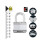 Master Lock Master Lock Excell Laminated Steel Padlocks 4