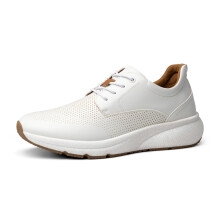 Bruno Marc Heren Casual Sneakers, Comfort Cushioned Ademend Lichtgewicht Oxfords MaxFlex ActiveMetro, Maat 10, Wit, BMUM