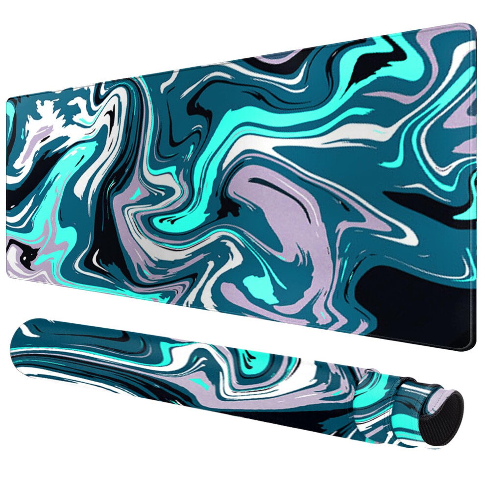 Large Mouse Pad For Desk - Gaming Mouse Pad With Stitched Edges, Anti-Slip Base, Desk Pad For Keyboard And Mouse 731996458147