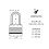 Master Lock Master Lock Excell Laminated Steel Padlocks 7