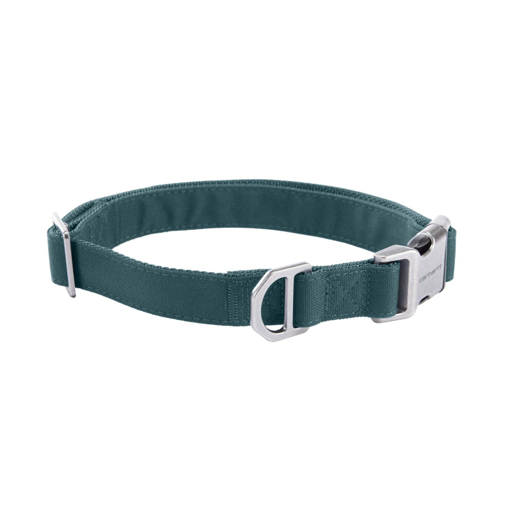 Photos - Dog Clothing Carhartt Field Dog Collar, Fully Adjustable, Durable 600-Denier Fabric W/Reflective Wordmark for Visibility, Greenstone, Med 