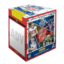 2024-25 NFL Sticker Collection Box (50 Packs, 250 Stickers)