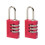 Master Lock Master Lock Aluminium 3-digit Combination 20mm Padlock Colour X 2 4