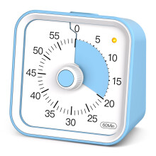Timer Visivo InfPokid per Bambini con Funzione Pausa, Timer 60 Minuti per Studio, Cucinare, Insegnamento