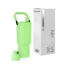 Simple Modern Trek Pivot | Tasse de 30 oz avec paille | Bouteille & Boot | Couvercles interchangeables