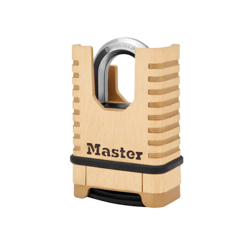Master Lock Master Lock Excell Closed Shackle Brass Combination 58mm Padlock
