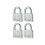 Master Lock Master Lock Aluminium Padlock 1