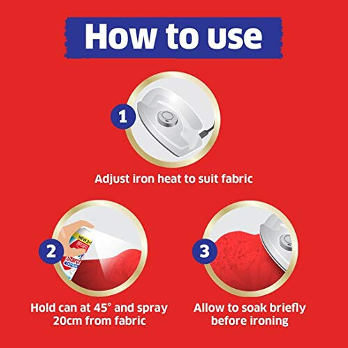 Dylon Dylon 2-in-1 Starch Spray with Easy Iron 2