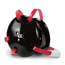 Cliff Keen Signature Cabezal de Lucha (Negro/Escarlata)